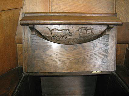 Misericord seat